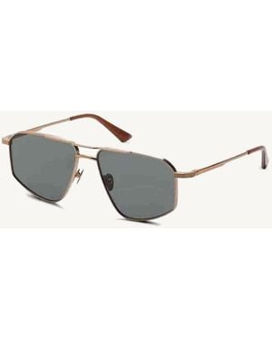 G.O.D Thirty Six Ii Sunglasses With Lens - Metallic