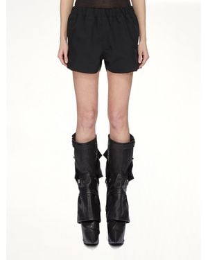 Rick Owens Woven Shorts - Black