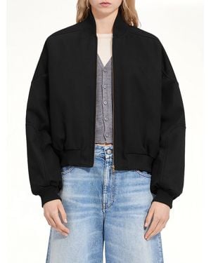 MM6 by Maison Margiela Light Bomber Jacket - Black