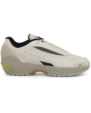 A_COLD_WALL* Vector Runner Trainers, 100% Leather - Grey