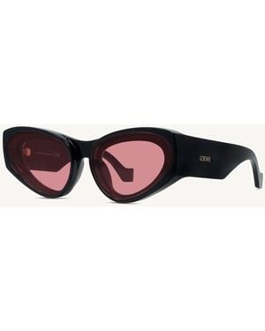 Loewe Lw40171U Injected Sunglasses - White
