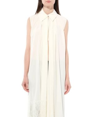 Givenchy Sleeveless Shirt - Natural