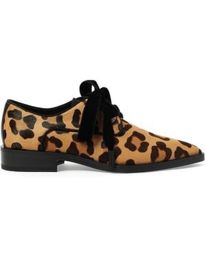 Lanvin Eyelet Derby - Brown