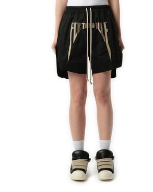 Rick Owens Porterville Boxers, 100% Cotton - Black