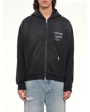 Represent Private Members Hoodie - Black