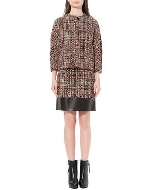 McQueen Jacquard Skirt - Multicolour