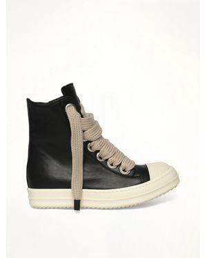 Rick Owens Jumbolace Sneaks - Black