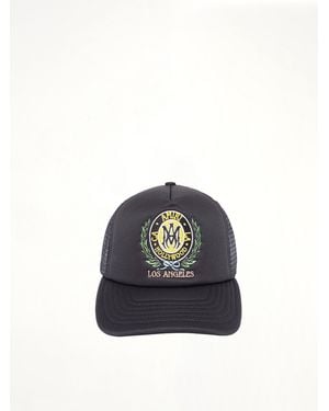 Amiri Ma Crest Trucker Hat - Blue