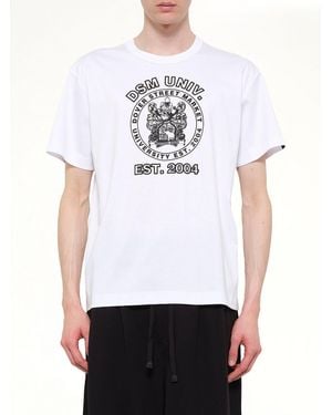 DSM KEI NINOMIYA Dsm Univ' T-Shirt - White