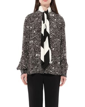 Givenchy Shirt With Scarf - Gray