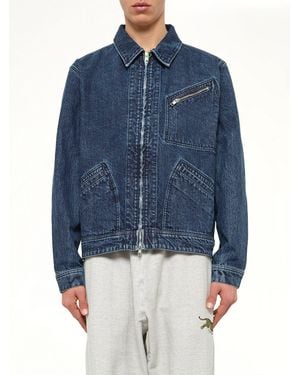 KENZO Signature Utility Jacket - Blue