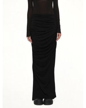 Entire studios Drape Skirt - Black