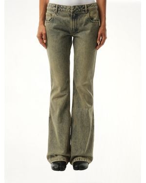 Entire studios Slim-Flared Jeans - Green