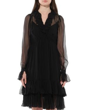 Givenchy Long Sleeve Dress - Black