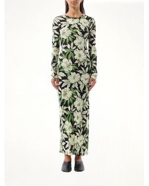 Loewe Tube Dress, 100% Cotton - Green