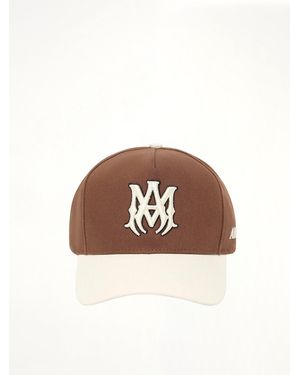 Amiri Ma Outline Two Tone Hat - Brown