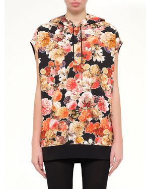 Givenchy Short Sleeve Hoodie - Orange
