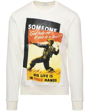 ih nom uh nit Propaganda 2 Sweatshirt - White