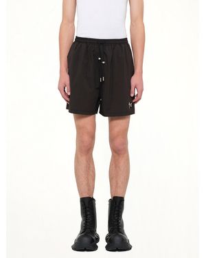 THUG CLUB Tc Riding Skull Hybrid Shorts - Black