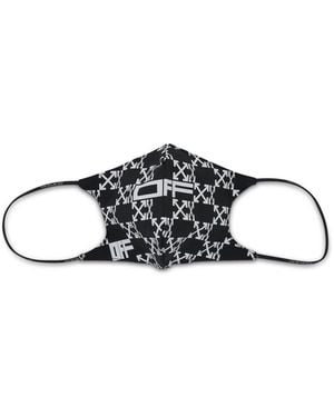 Off-White c/o Virgil Abloh Monogram Simple Mask - Black