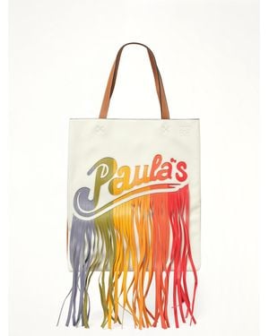Loewe X Paula Vertical Tote - White