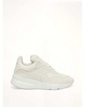 McQueen Nappa Larry Trainer - White