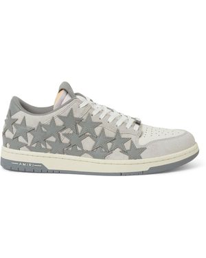 Amiri Stars Trainers, , 100% Calf Leather - Grey