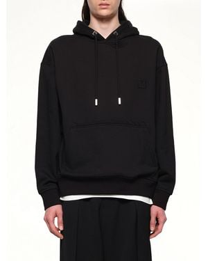 WOOYOUNGMI Flower Petal Hoodie - Black