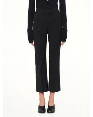 Entire studios Step Hem Pants - Black