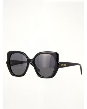 Loewe Lw40133F 5501A Acetate Sunglasses - Black
