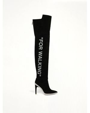 Off-White c/o Virgil Abloh Walking High Boot - Black