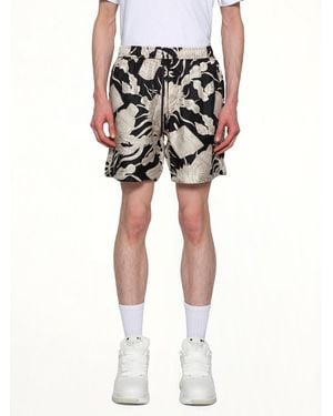 Amiri Floral Short - Black