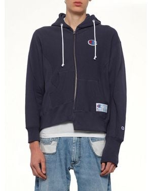 Undercover X Champion Zip Hoodie - Blue