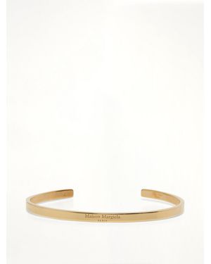 Maison Margiela Logo Reference Cuff 4Mm - Natural