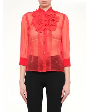 Givenchy Podium Blouse - Red