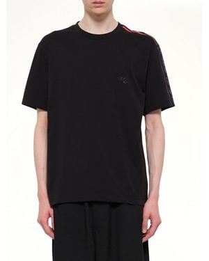 Y-3 Gradient 3 Stripe T-Shirt - Black