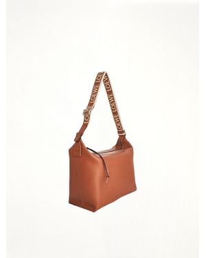 Loewe Cubi Crossbody Bag - Brown