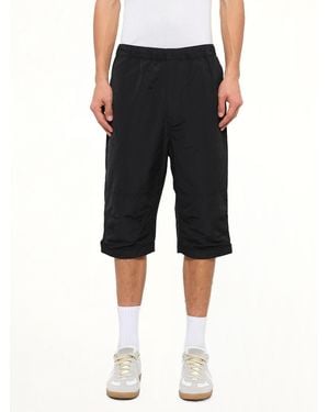 Givenchy Long Stretch Waist Shorts - Black