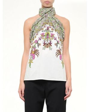 Givenchy Podium L15 Twisted Top - White