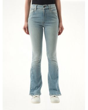 Amiri Kick Flare Jeans, 100% Cotton - Blue