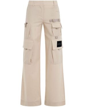 Off-White c/o Virgil Abloh Toybox Dry Multipacket N-Arrow Pants, 100% Wool - Natural