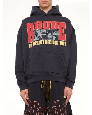 Rhude The Desert Decides Hoodie - Grey
