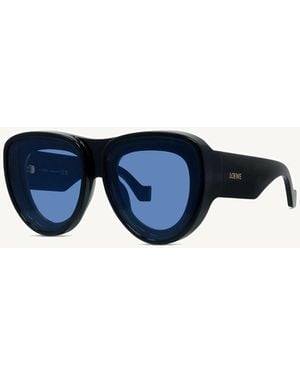 Loewe Lw40170U Injected Sunglasses - Blue