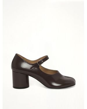 Maison Margiela Tabi Mary Jane 6Cm Heel - Brown