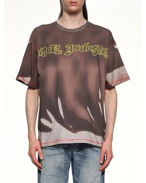 DIESEL T-Boxt-Show T-Shirt - Brown
