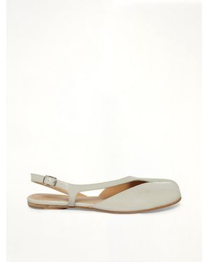 Maison Margiela Tabi Flat Slingback - Natural