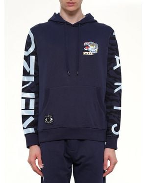 KENZO Icons Hoodie - Blue