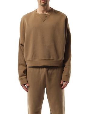 Entire studios Box Sweatshirt, Long Sleeves, 100% Cotton, Size: Small - Natural