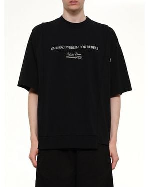 Undercover Ism For Rebel T-Shirt - Black