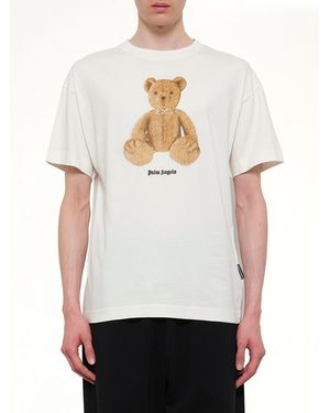 Palm Angels Bear Regular T-Shirt - White